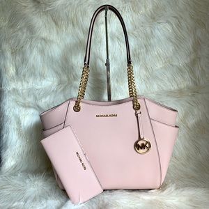 Michael Kors JETSET CHAIN SHOULDER BAG W/WALLET